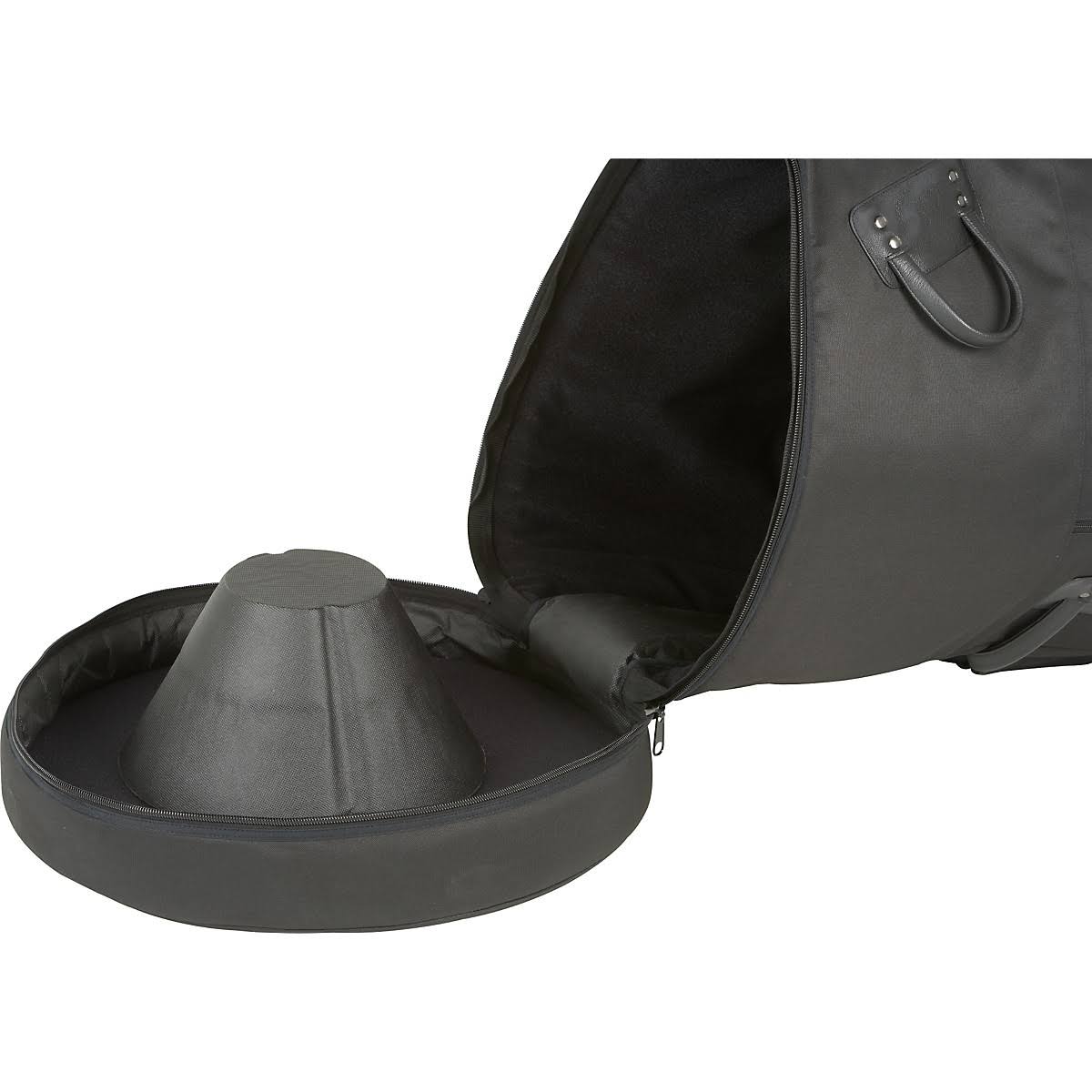 Black Ultra Leather Bell Tuba Gig Bag I919564