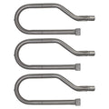 3-Pack Stainless Steel BBQ Gas Grill Tube Burner Replacement Parts J794239