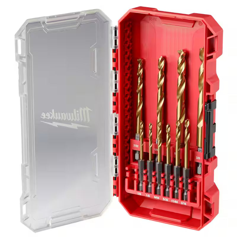 Titanium Drill Bit Set 10-Piece E81213