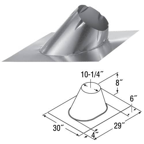 8-Inch Roof Flashing E991289