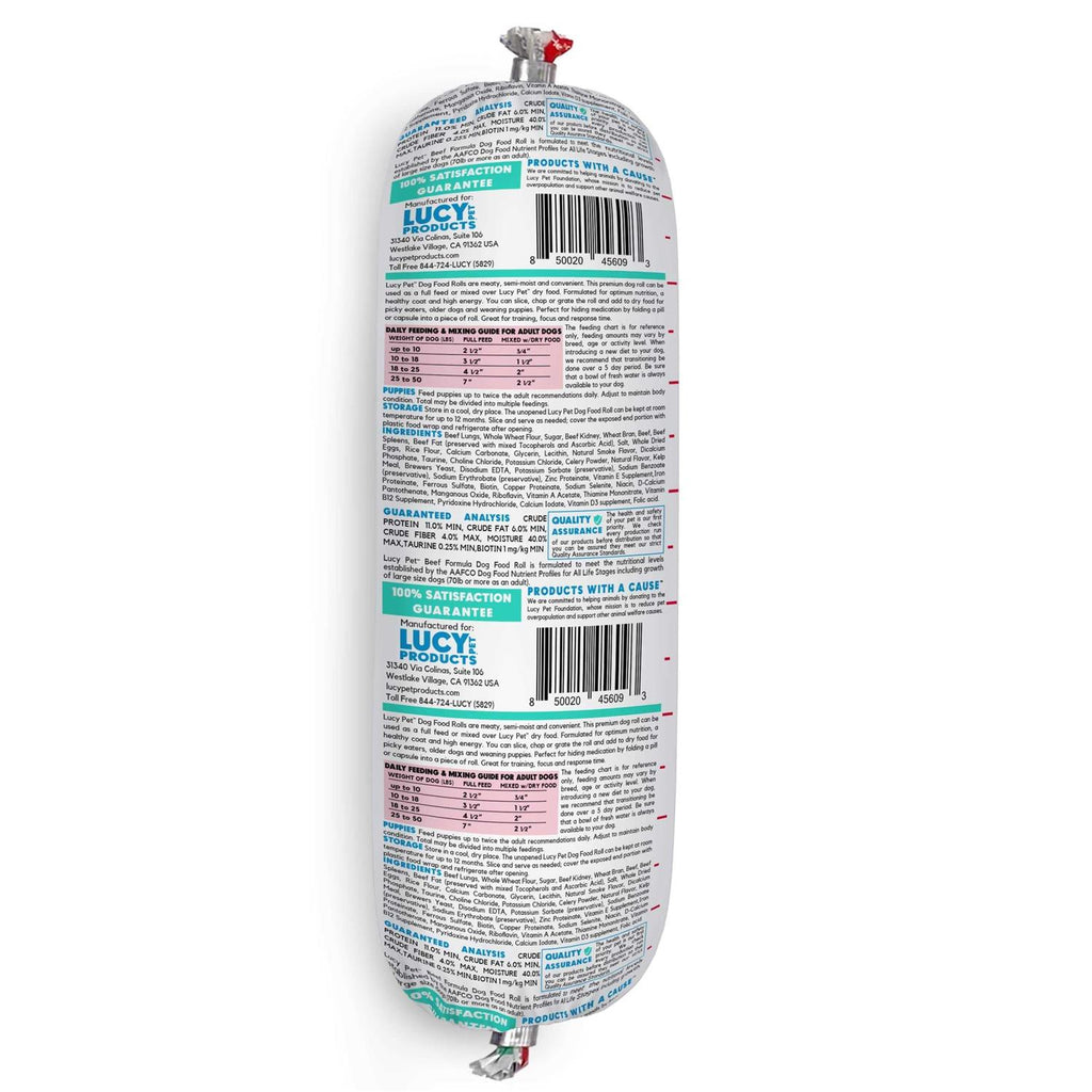 Beef Dog Food Roll O4035