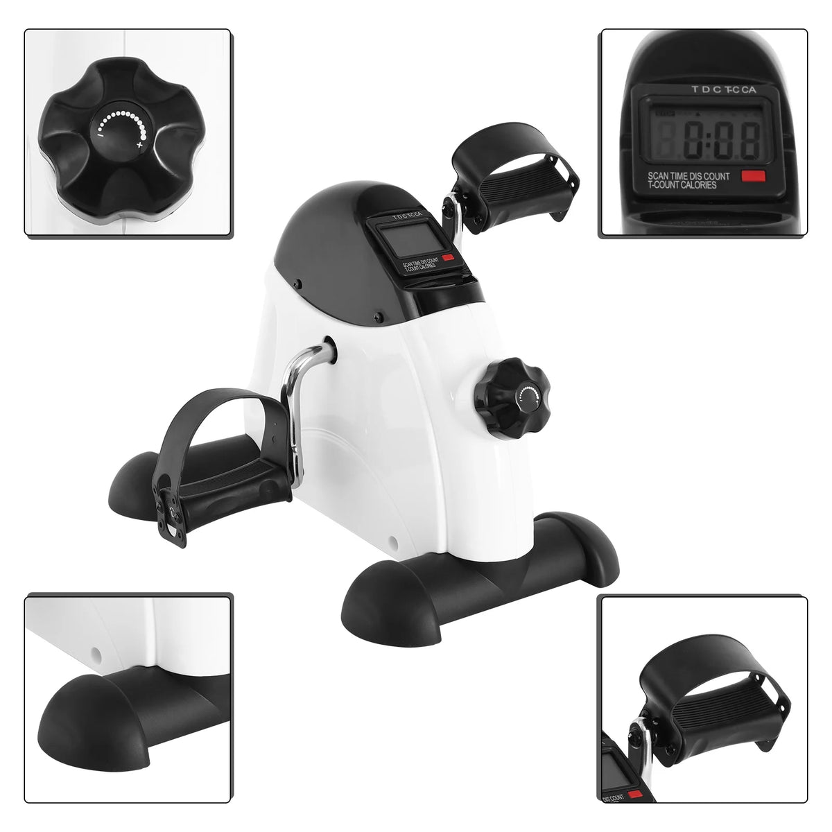 Black Portable Mini Exercise Bike N1664