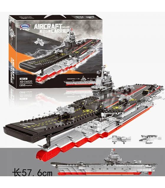 Aircraft Carrier Building Bricks Toy Set O4665