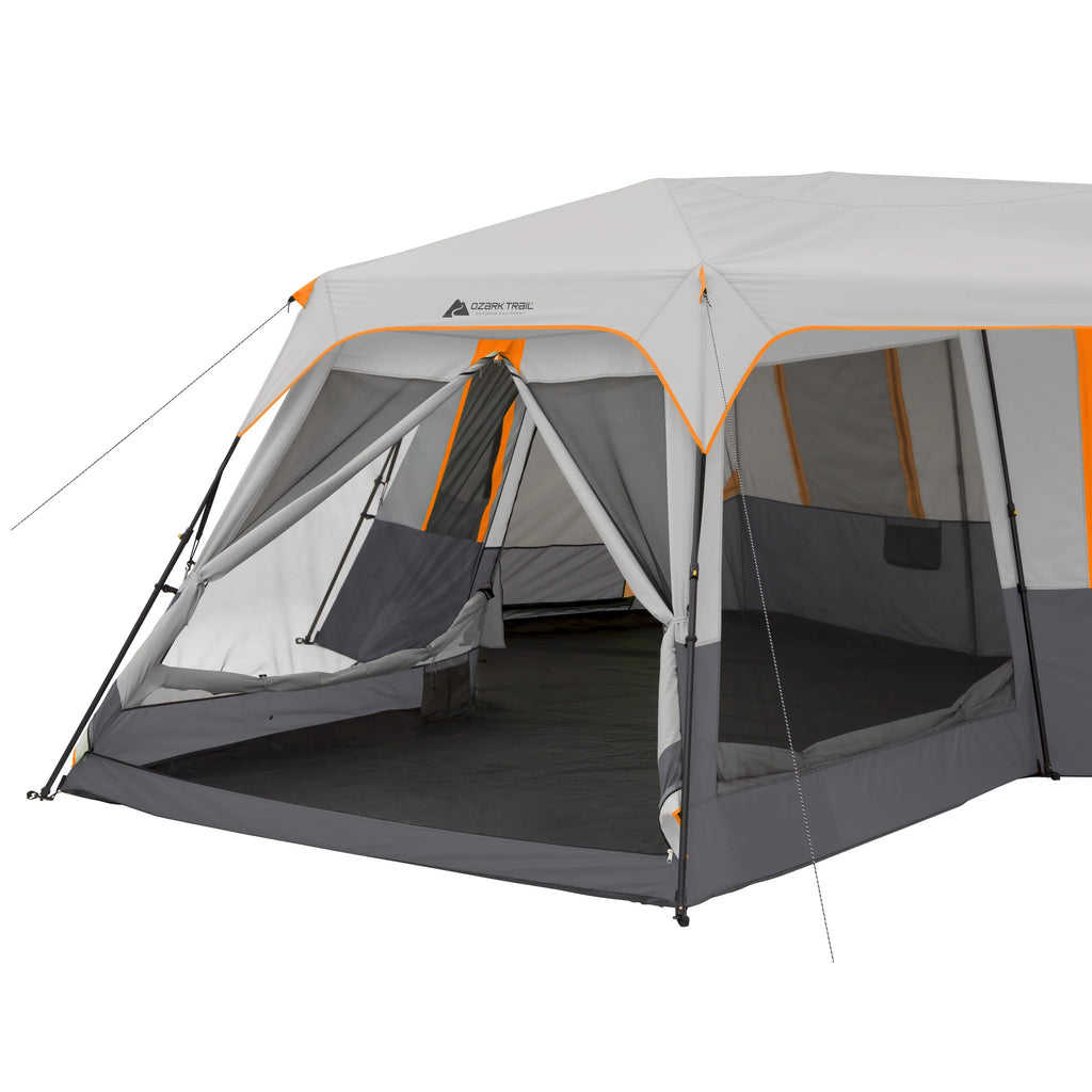 20' x 18' 12-Person 3-Room Instant Cabin Tent with Screen Room W7479