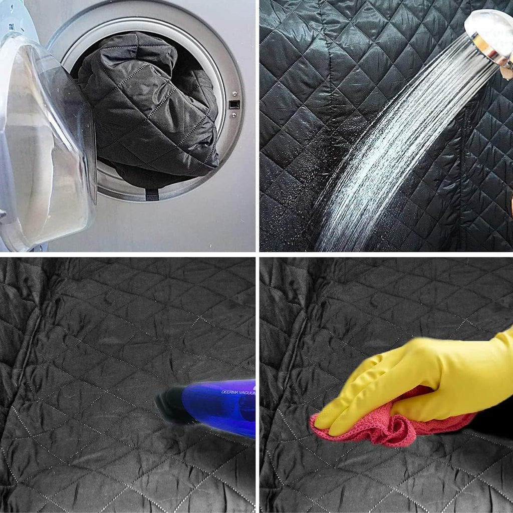 Waterproof Nonslip Dog Car Seat Cover with Storage Pocket G459