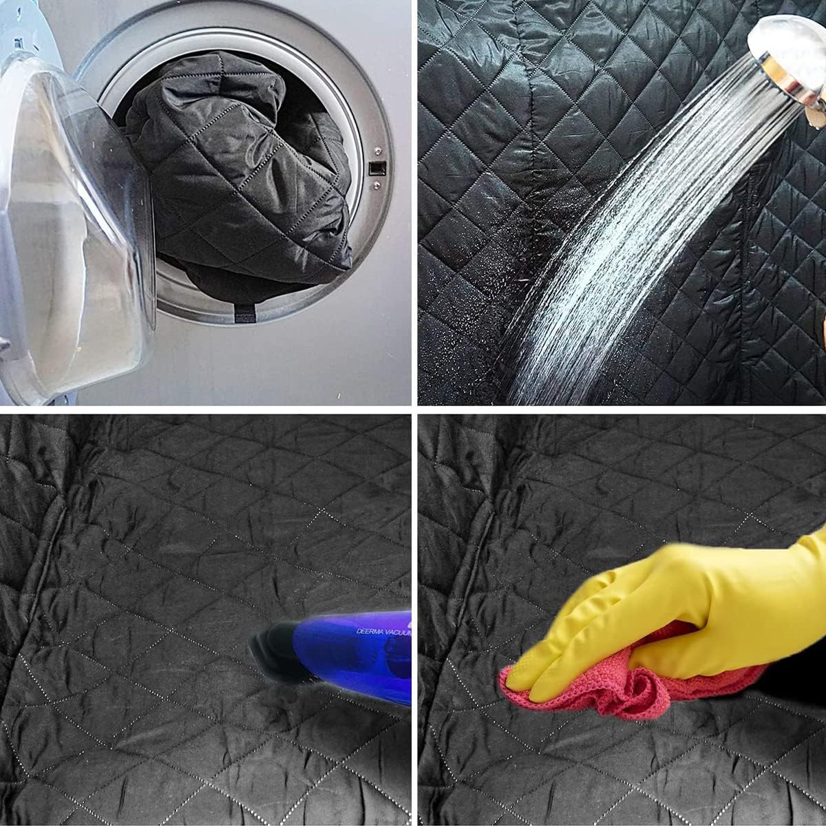 Waterproof Nonslip Dog Car Seat Cover with Storage Pocket G459