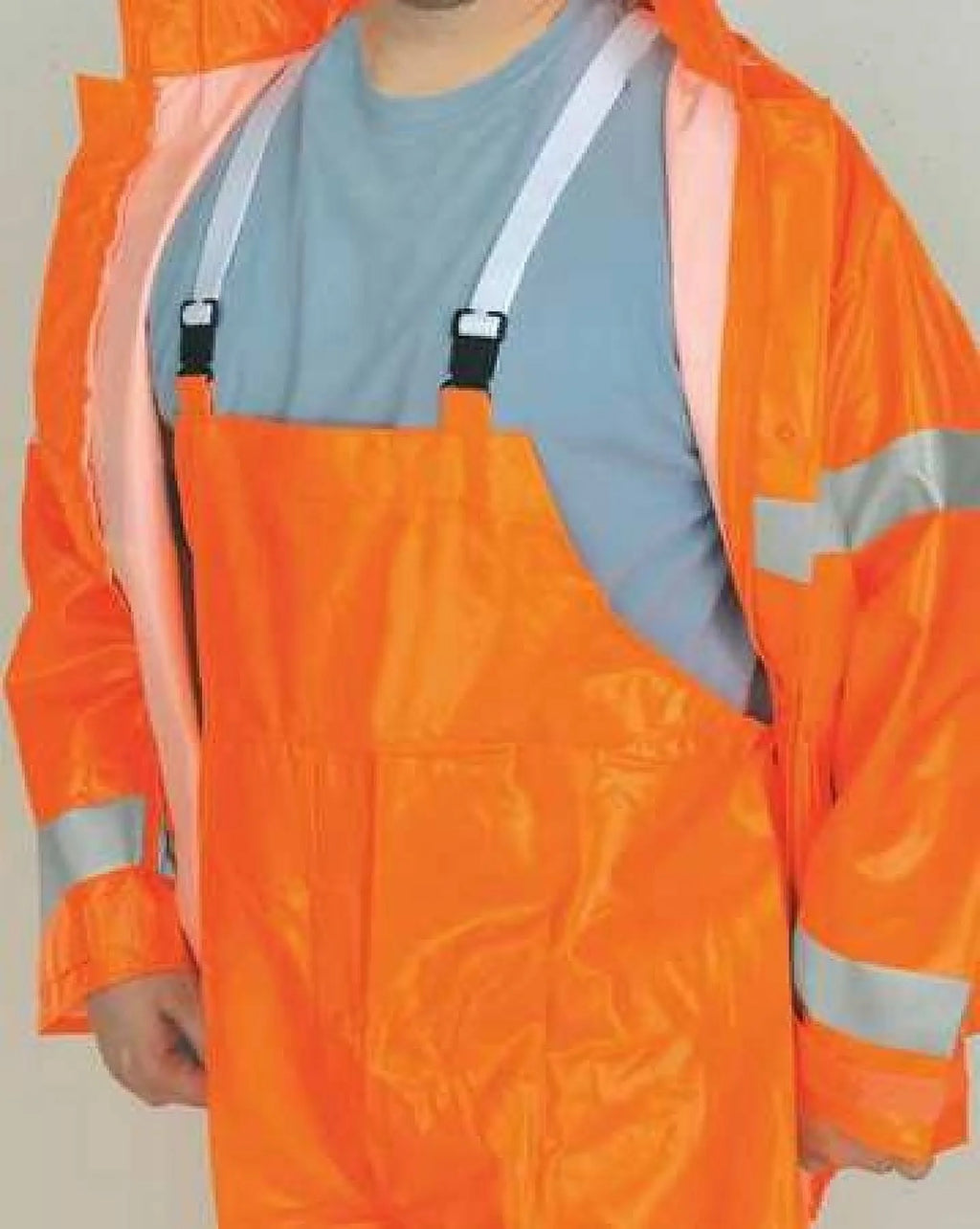 Rain Suit Jacket and Bib, Class 1, Type O, 4XL O134339