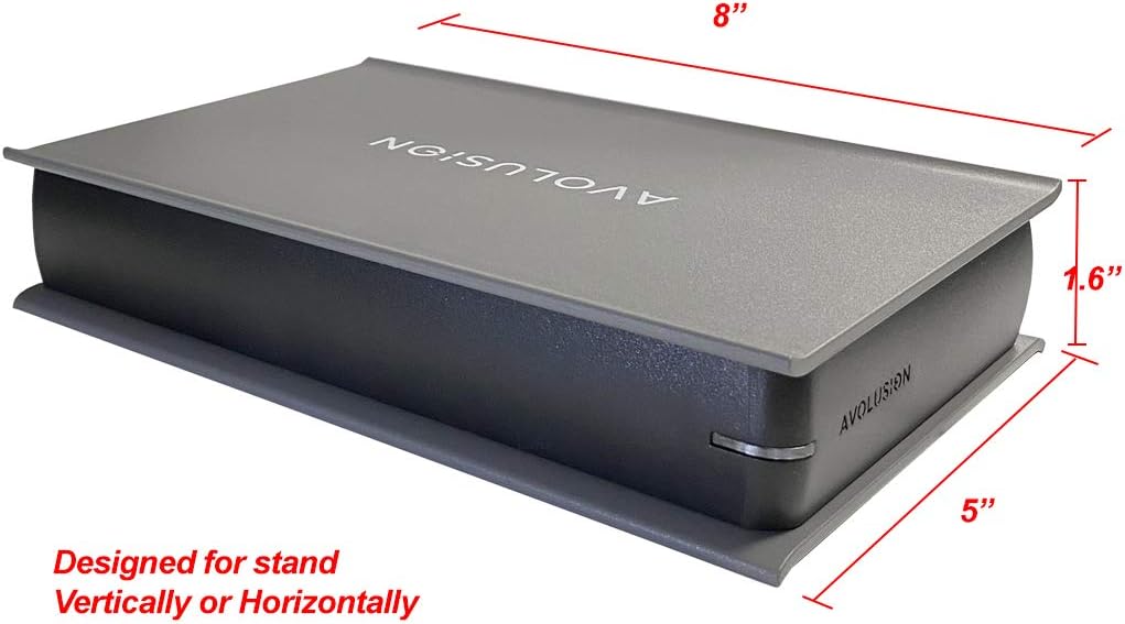 8TB USB 3.0 External Hard Drive (Grey) M885