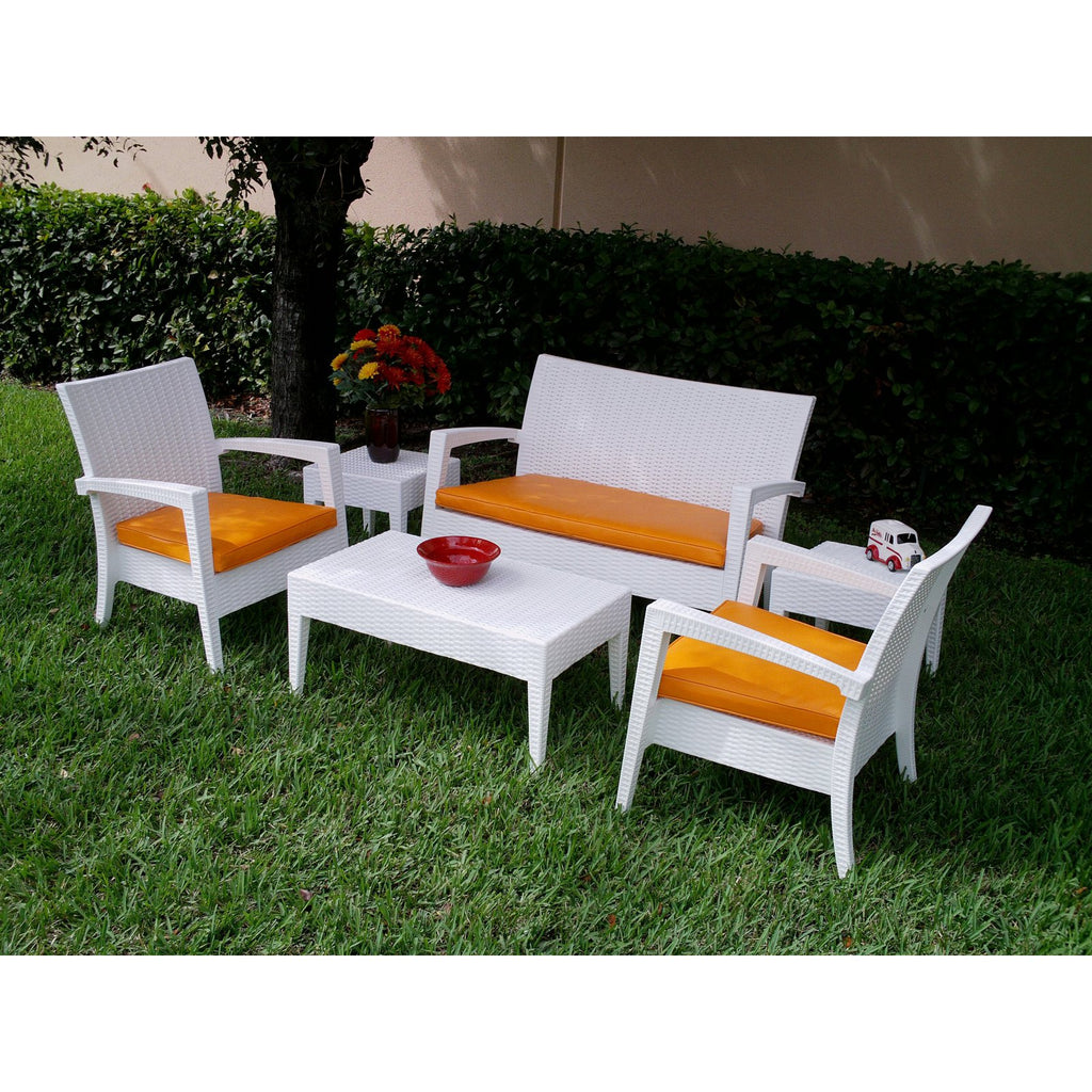 6 Piece Patio Sofa Set in Dark Gray M1512