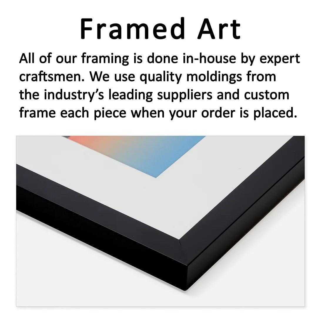 Historic Framed Print, 17-7/8" x 21-7/8" O593