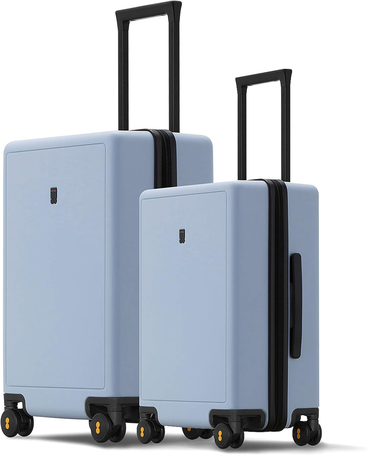 Light Blue Hardshell Luggage Set, 20" Carry-On and 24" Checked Medium Luggage Q6237