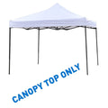 White Square Replacement Canopy Gazebo Top J287