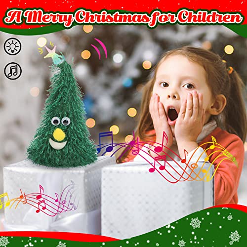 Singing Dancing Christmas Tree Plush Toy M8074