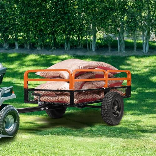 Heavy Duty 1500-Pound Capacity Steel Dump Cart P226