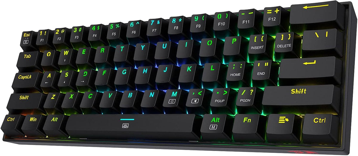 White 61 Keys Compact Mechanical Keyboard C3267