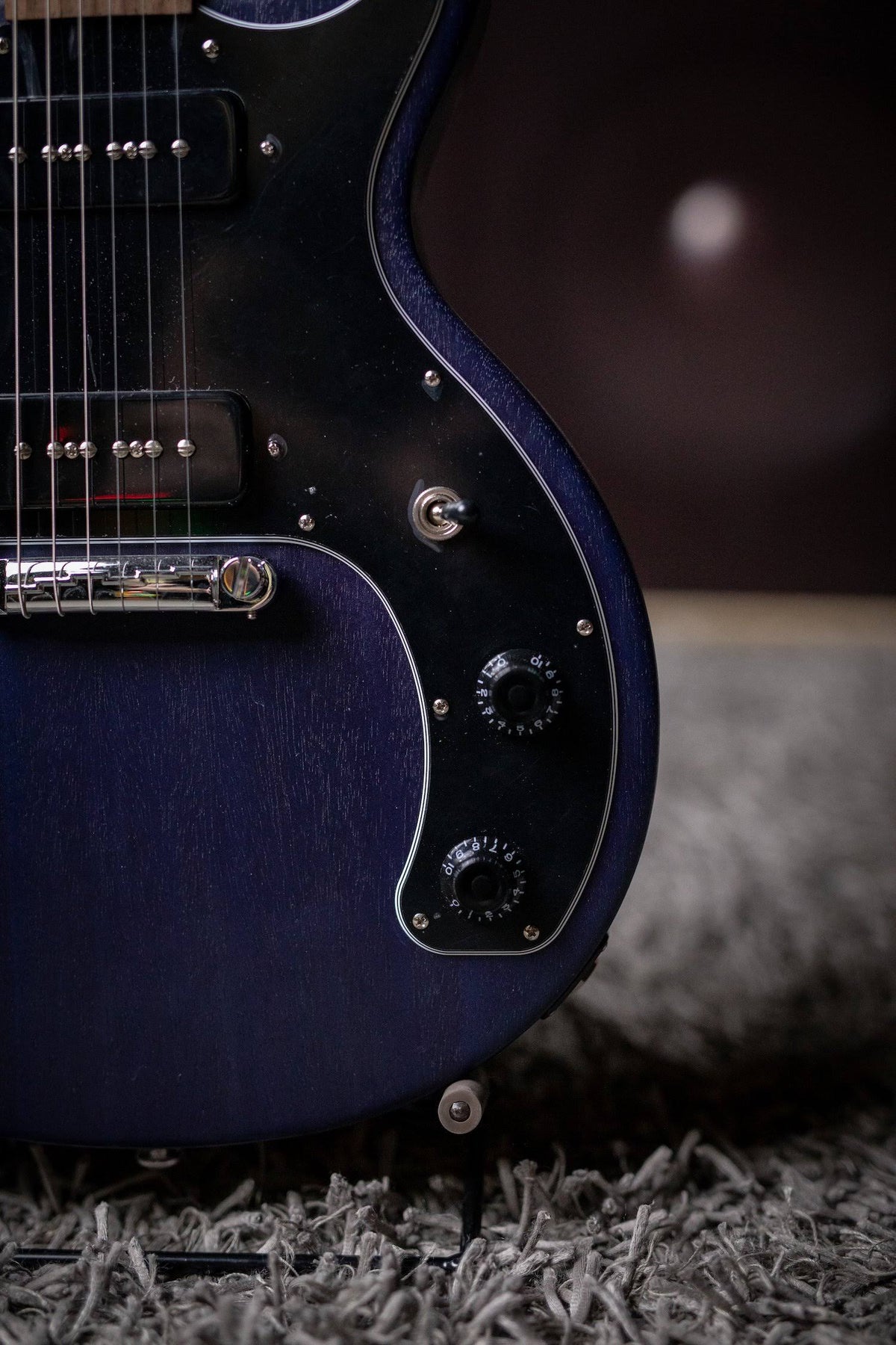Blue Stain Electric Guitar G5271