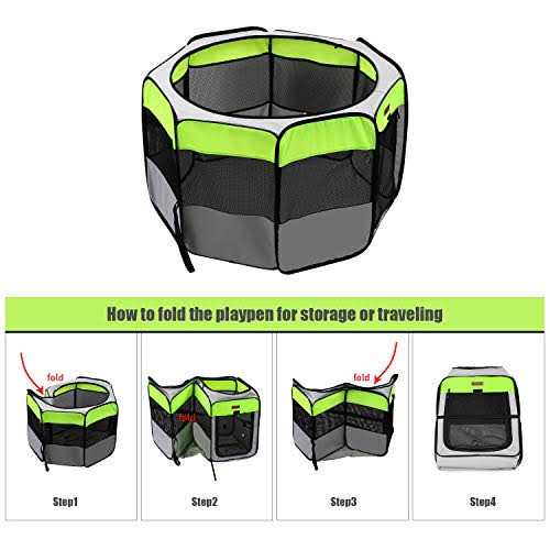 Dog Playpen Portable Pet Play Pen T323317