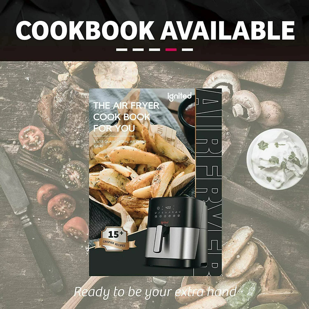 Digital Oil-less Air Fryer E9640