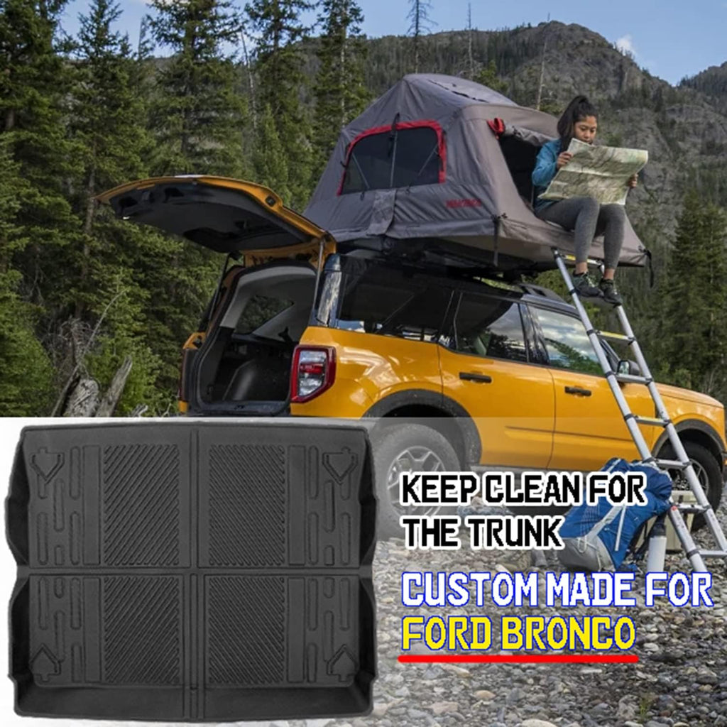TPE All-Weather Cargo Liner Trunk Mat Pack of 2 O324813