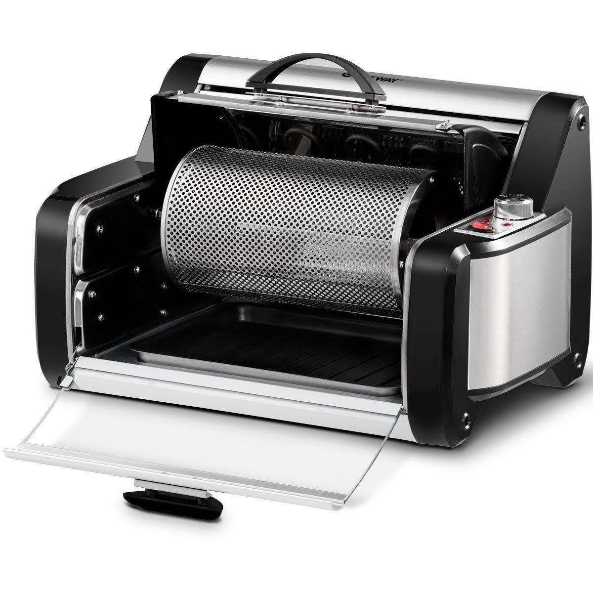 Horizontal Rotating Kebob Skewer Roaster Oven Grill S9594