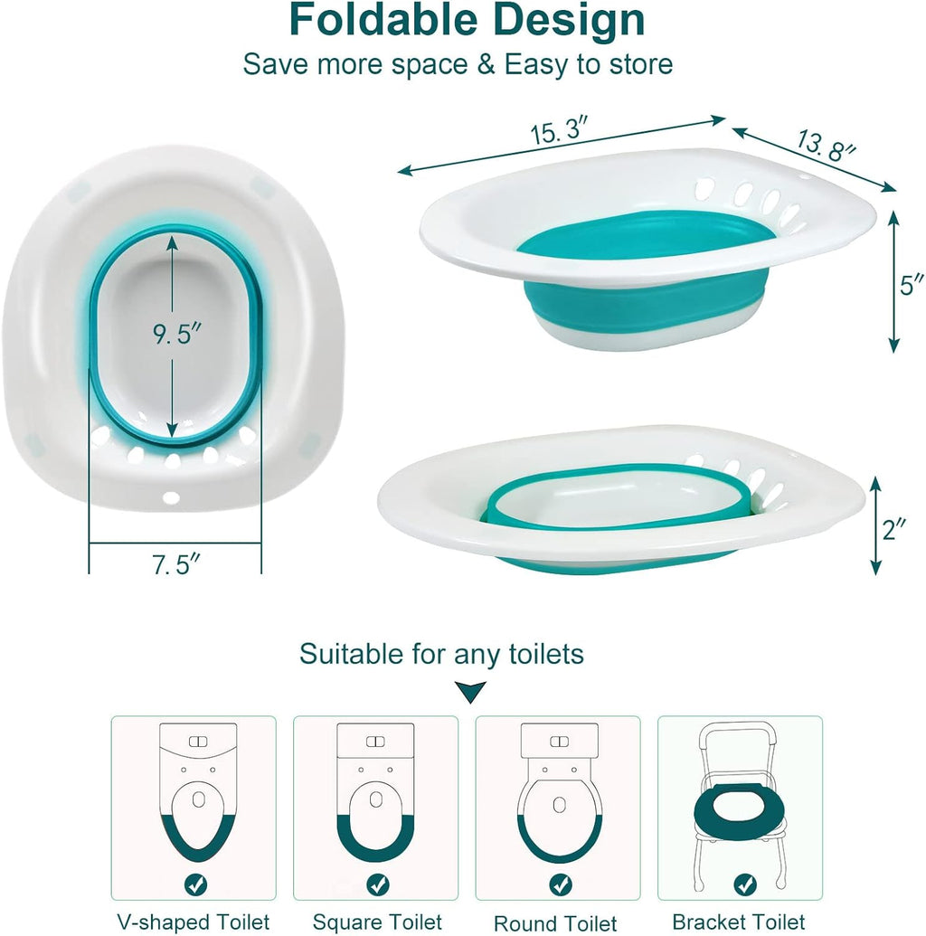 Foldable Sitz Bath for Toilet K844