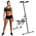 Folding Vertical Climber Exercise Stepper with Handle Y902680