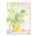 Sheila Golden The Peace Lily Canvas Art E548