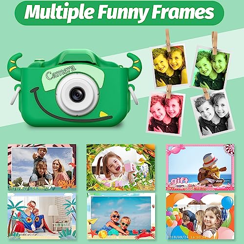 Kids Digital Video Camera with 32G SD Card Q7484