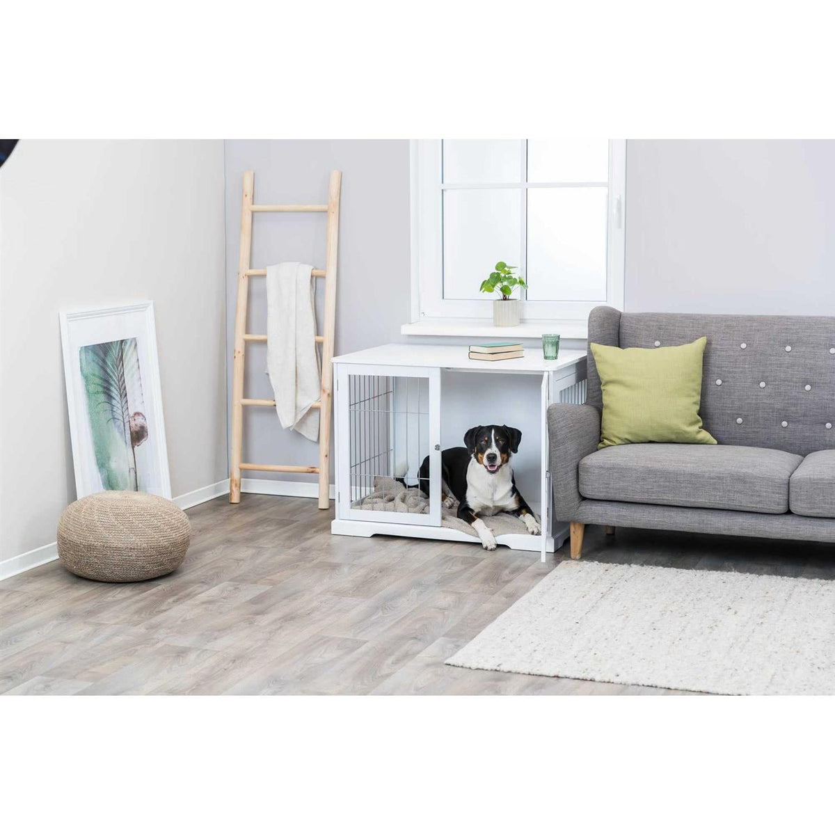 Indoor Pet Kennel End Table C6769