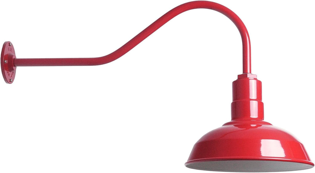 Matte Black Gooseneck Barn Light Z4599