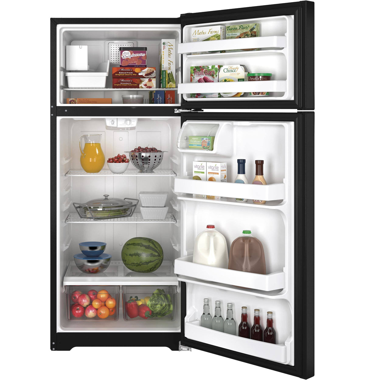 Top-freezer Refrigerator Black 17.5 Cu. ft. N846