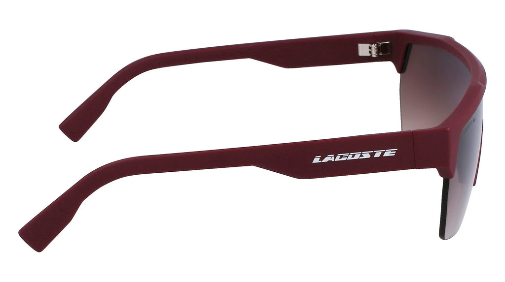 Matte Dark Red Rectangular Sunglasses C28417