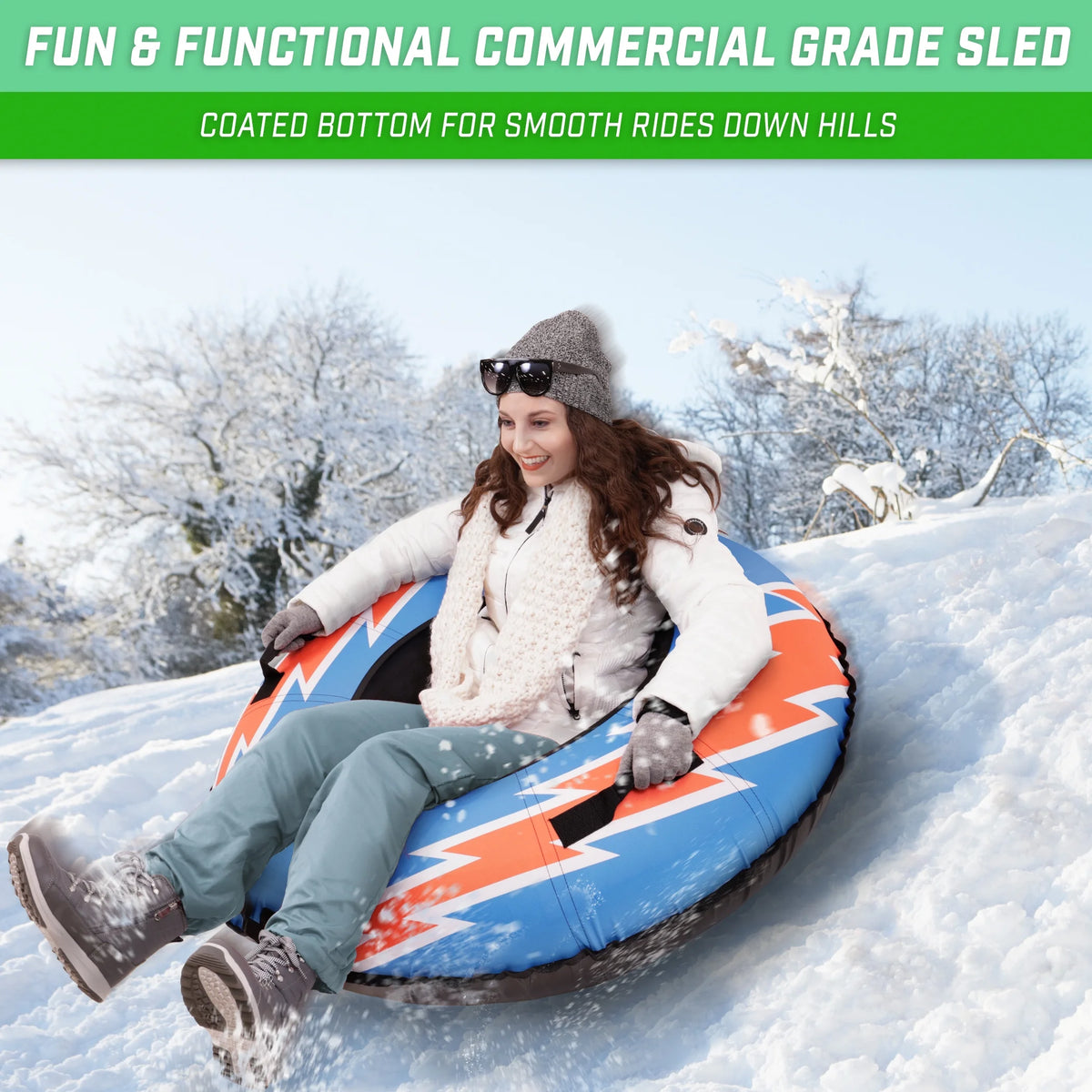 Retro Snow Tube with Canvas Cover R79578