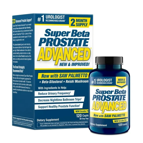 120 Caplets Saw Palmetto Beta Sitosterol Prostate Supplement D406