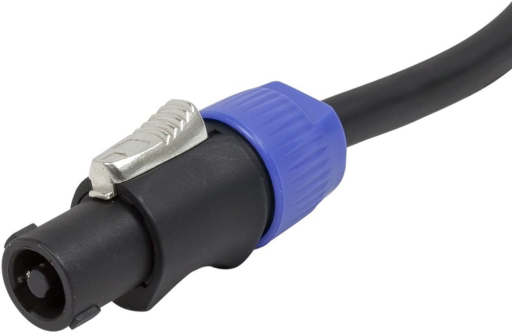 25ft 12AWG 2-conductor Speakon Type NL4FC Female to Speakon Type NL4FC Female Cable D207366