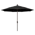 11 ft. Aluminum Market Patio Umbrella Black T699