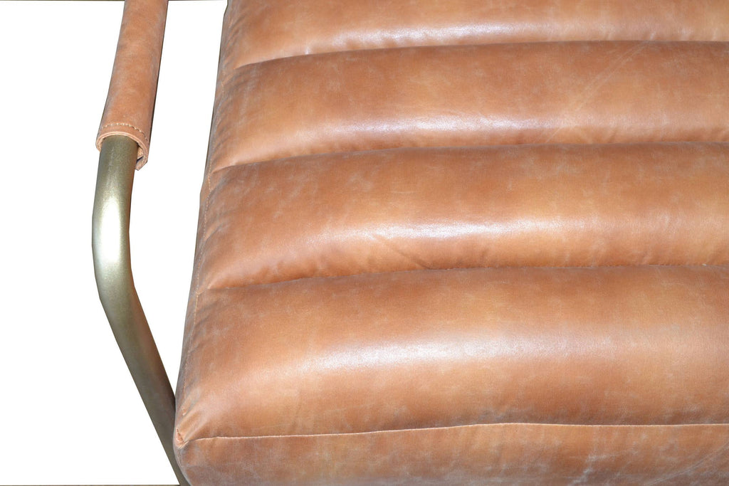 Vintage Cider Bonded Leather Chair M52792