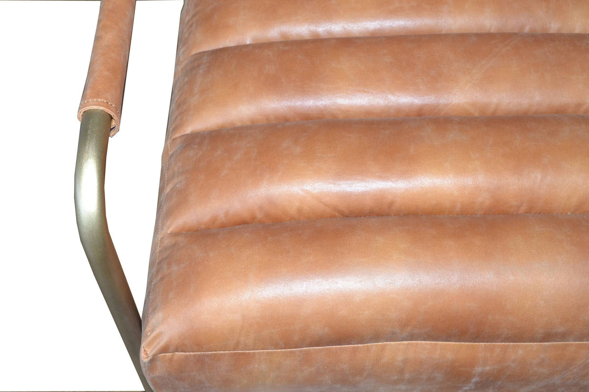 Vintage Cider Bonded Leather Chair M52792