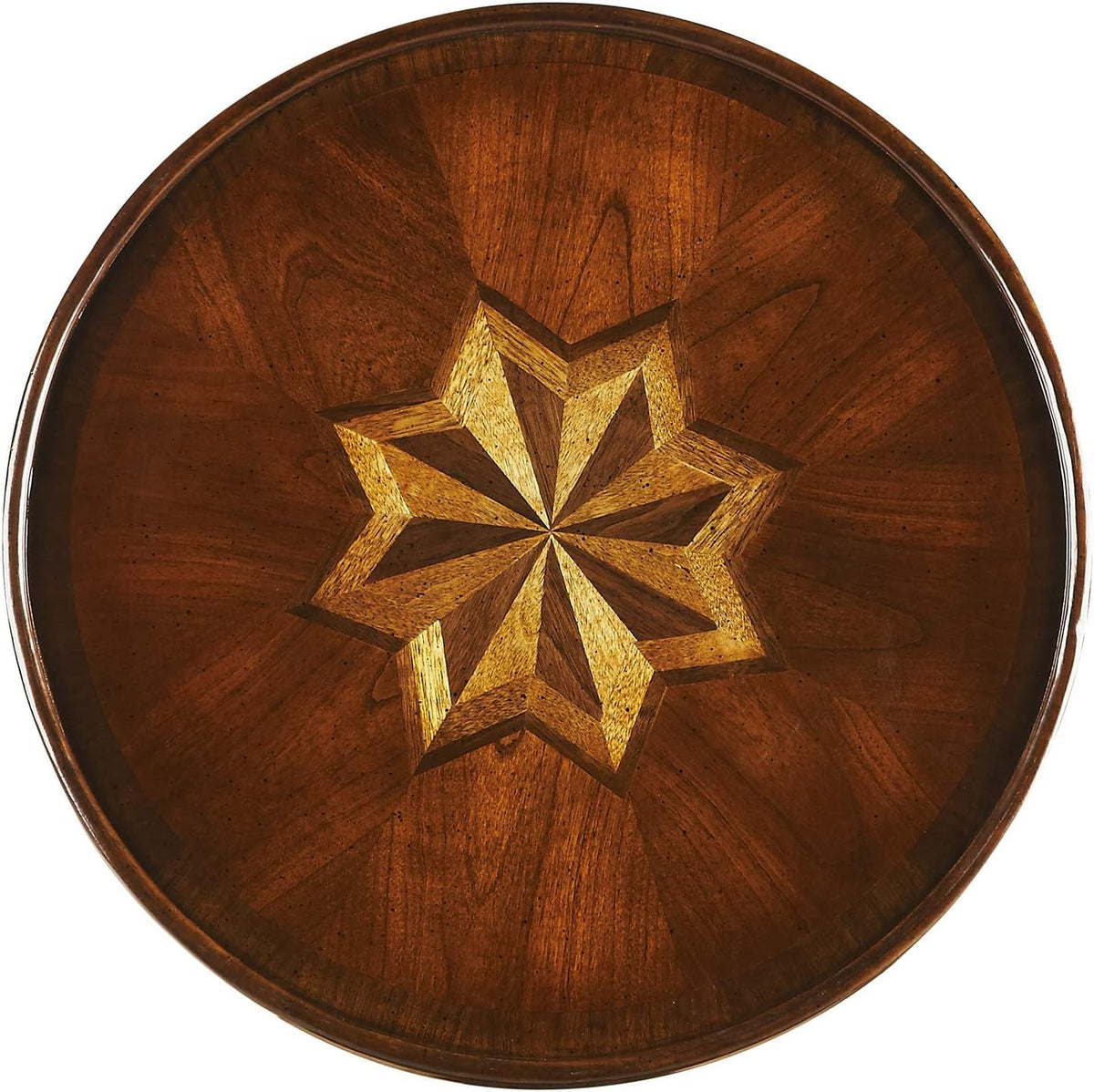 Round Inlaid Accent Table G505