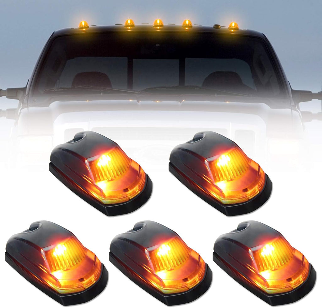 Smoke Cover Lens 30 Led Cab Marker Light Assembly, 3PCS Y203