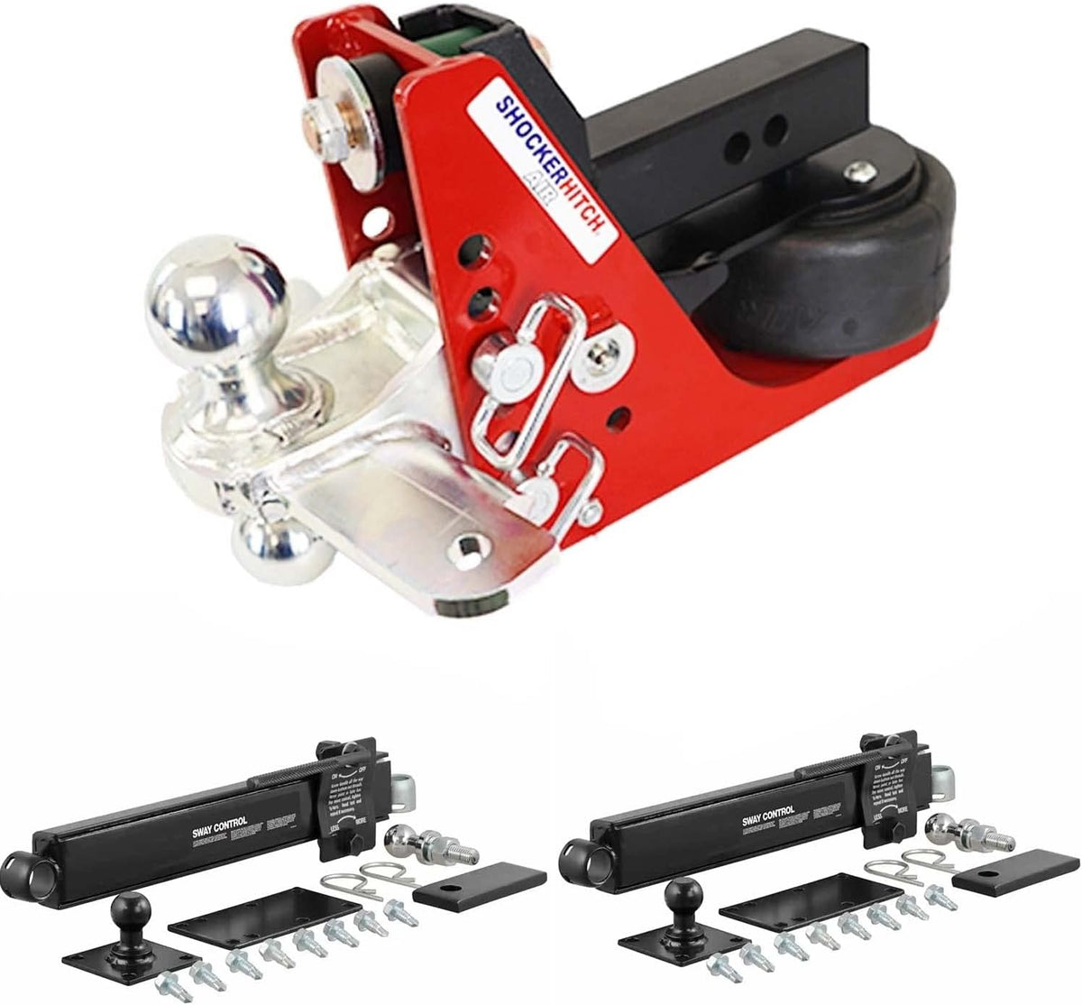 2" Hitch 12,000 lbs 2 Sway Arm Towing Kit O37893