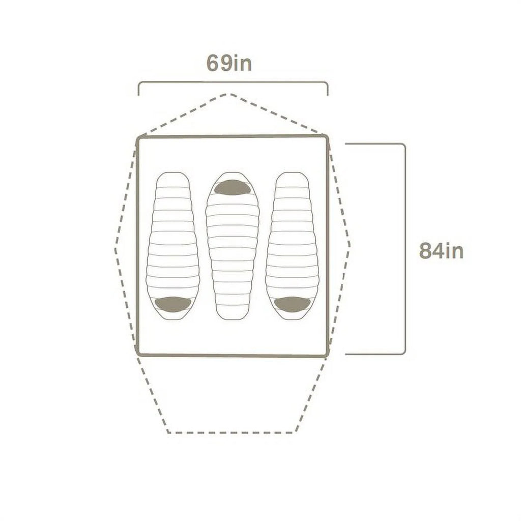 3-Person Footprint for Daybreak 3 Tent W723075
