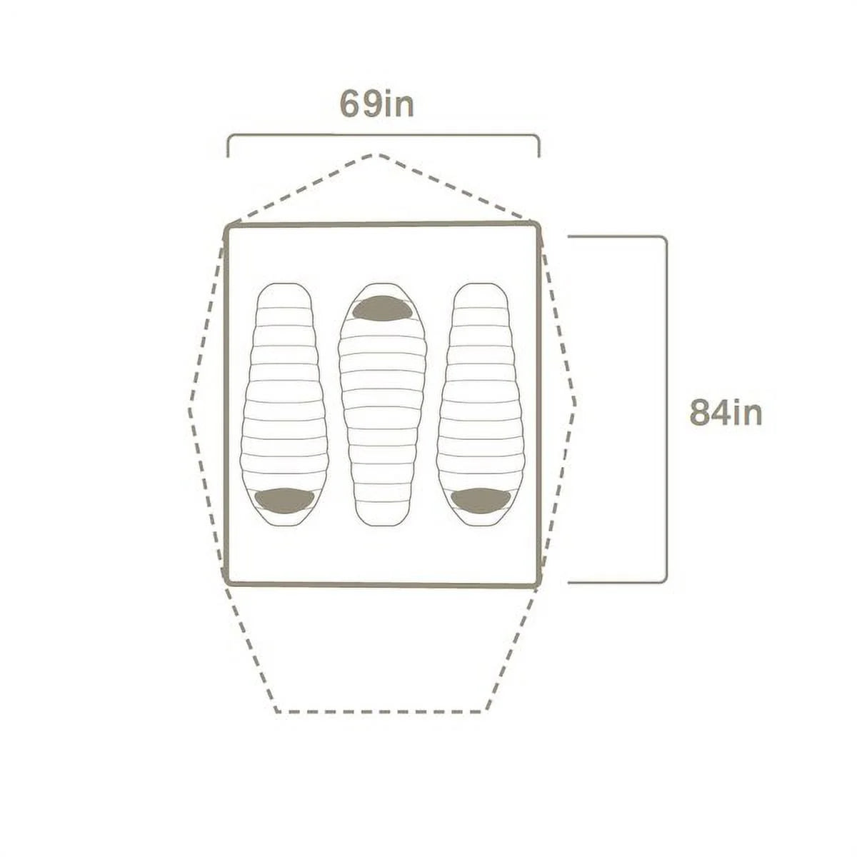 3-Person Footprint for Daybreak 3 Tent W723075