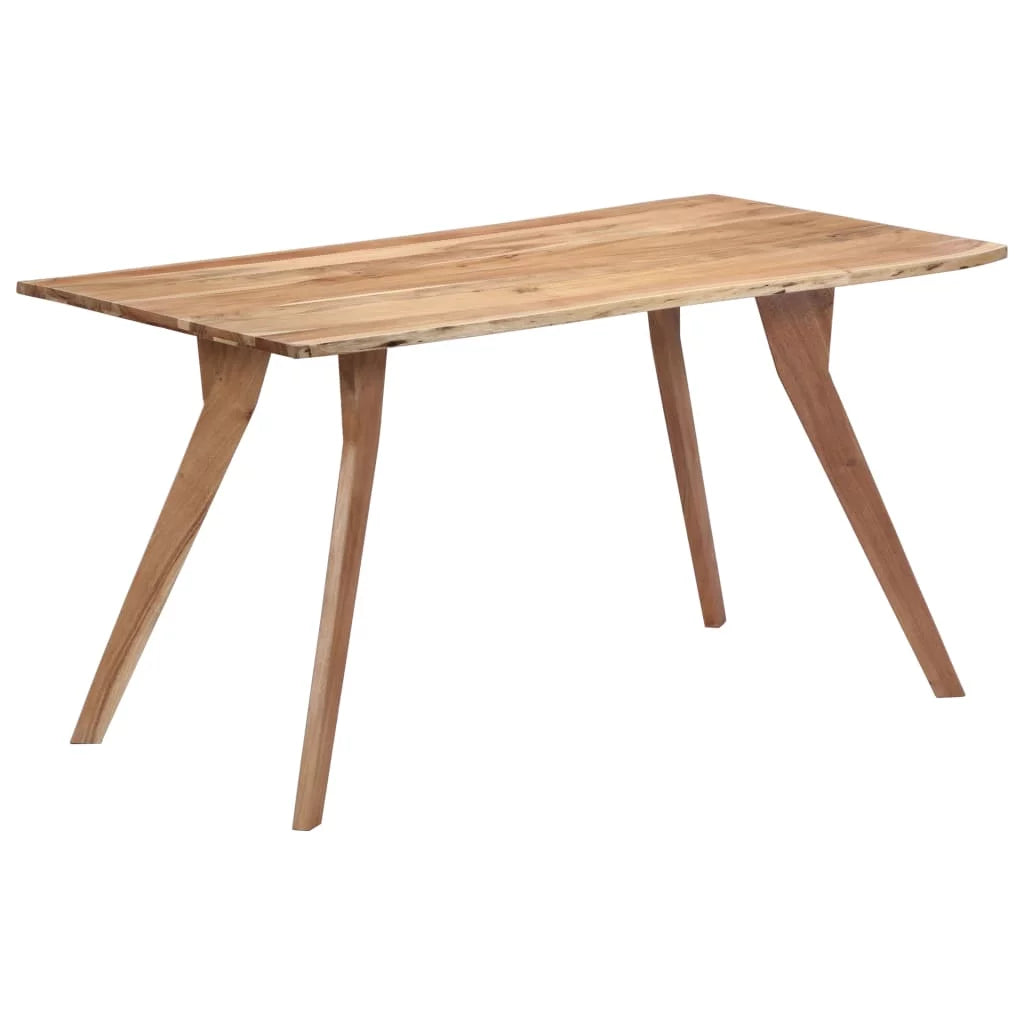 Solid Acacia Wood Dining Table Q221