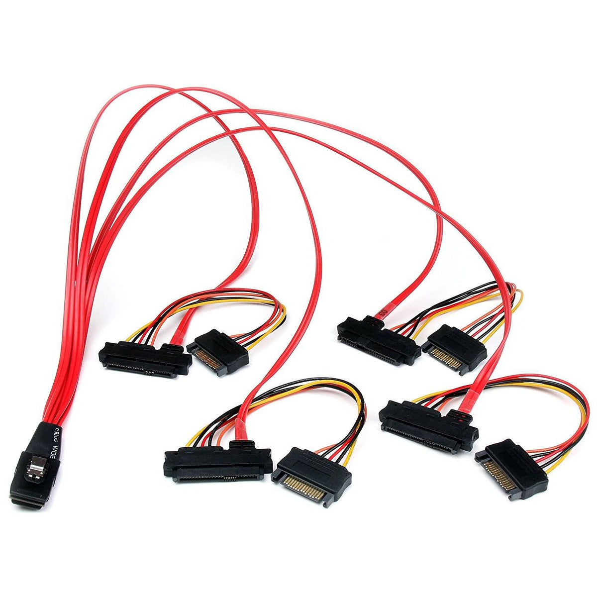 50cm Internal Mini SAS Cable Sff8087 to 4X Sff8482 H2862