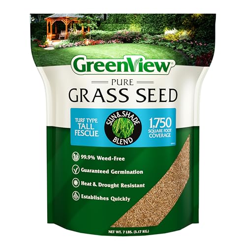 Pure Grass Seed Tall Fescue Sun & Shade Blend 20 lb. Bag W378142