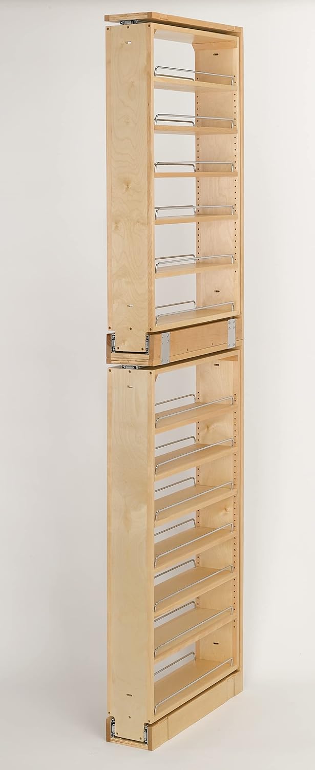 Wood Tall Pull Out Organizer Y6009
