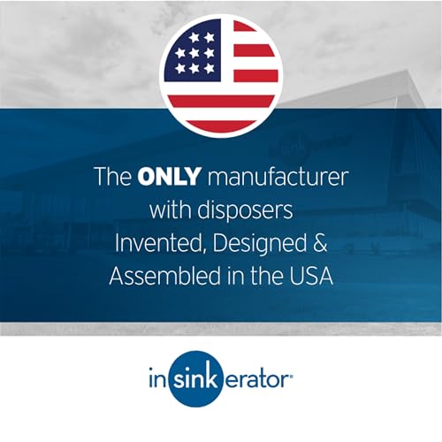 Black 1/3 HP Continuous Feed Garbage Disposal U41742