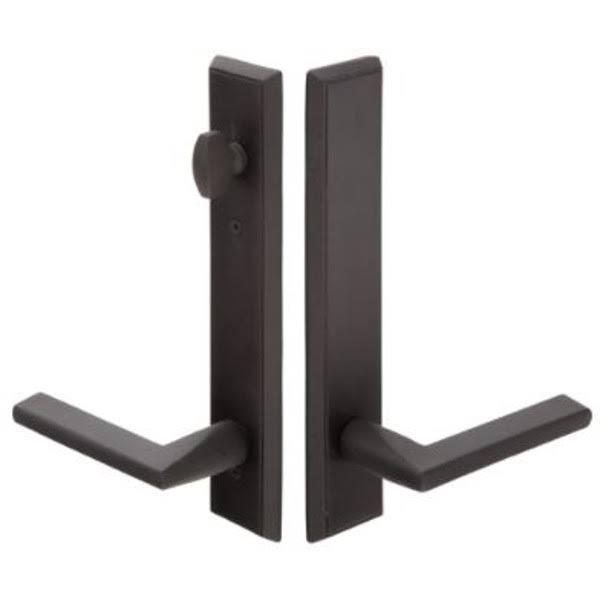 Rectangular 10 inch Keyed Multi Point Lock Trim L661
