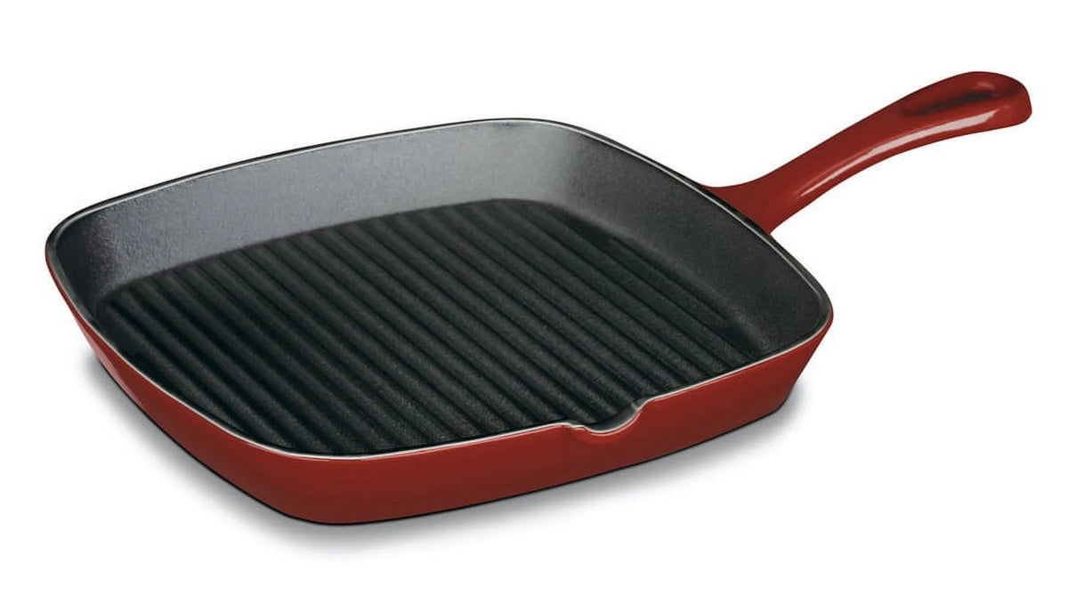 Enameled Cast Iron Square Grill Pan G828629